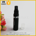 wholesale plastic screw sprayer and 30ml glass tube black bottle